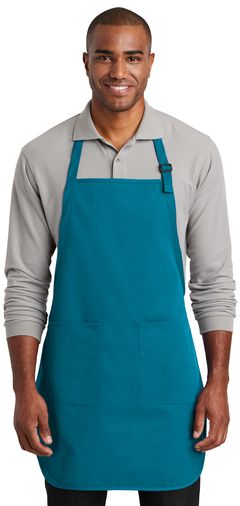 Port Authority ® Full-Length Two-Pocket Bib Apron